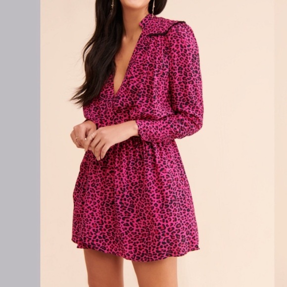 Zadig & Voltaire Dresses & Skirts - ZADIG & VOLTAIRE REVEAL PRINT LEO DRESS size small